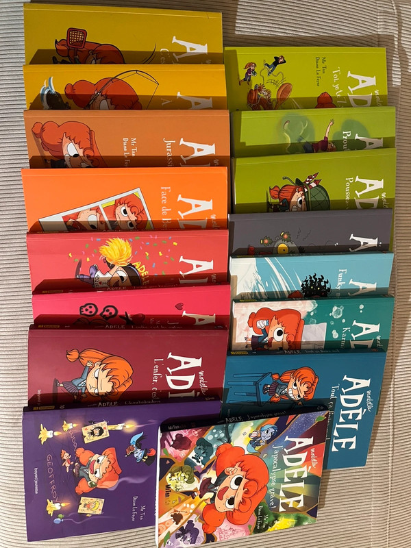 Lot de tomes Mortelle Adèle – Très bon état 📚