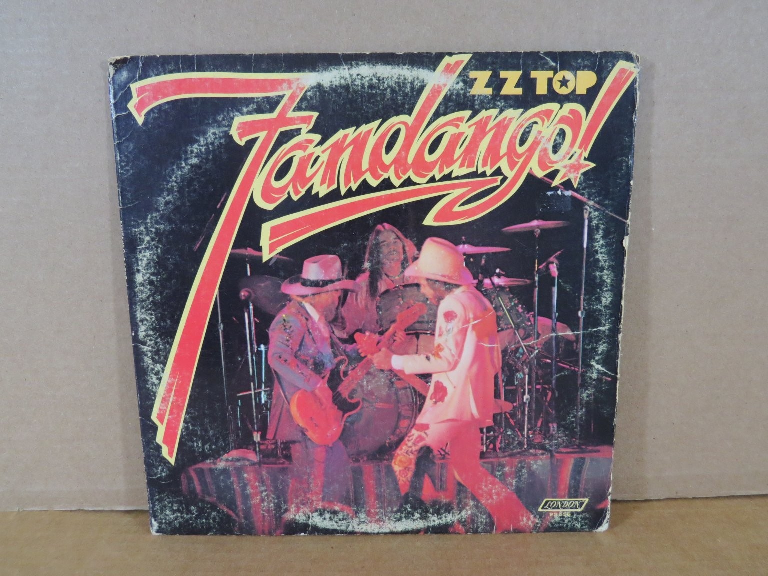 ZZ Top - Fandango! LP Record 1975 London Rock Blues Stereo 33 RPM EXCELLENT