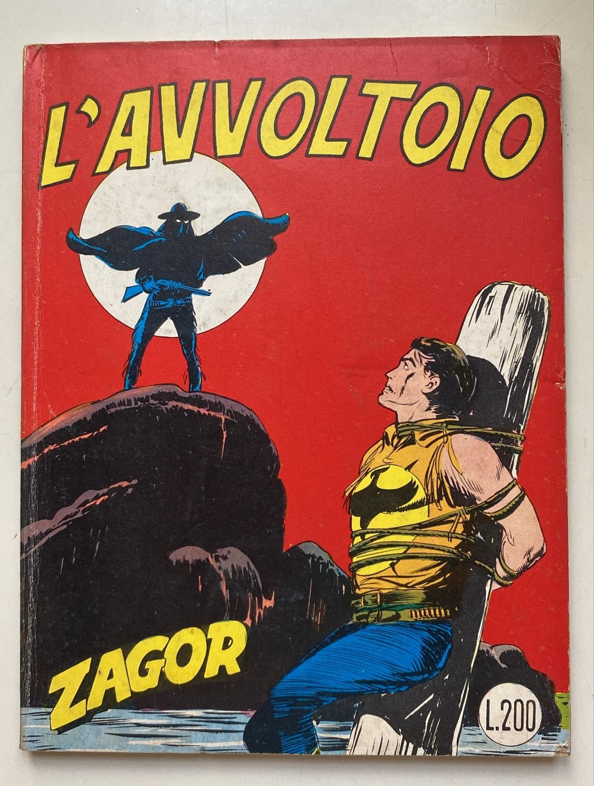 ZAGOR ZENIT Gigante Originale  N. 73  L' Avvoltoio  L. 200 -  OTTIMO