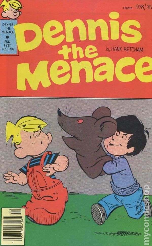 Dennis la Minaccia #156 VG/FN 5.0 1978 Immagine Stock Basso Grado
