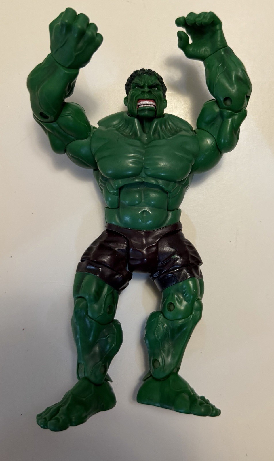 2002 Hulk The Movie 6.5" Green Smash & Crush Hulk Action Figure Marvel Avengers