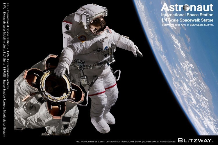 Blitzway BW-SS-20201 1/4 Astronaut Action Figure Collectible Toy Model Gift New