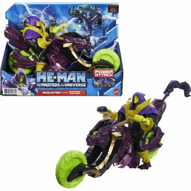 He-Man and The Masters of The Universe Skeletor & Painthor Vehicle Figure Set