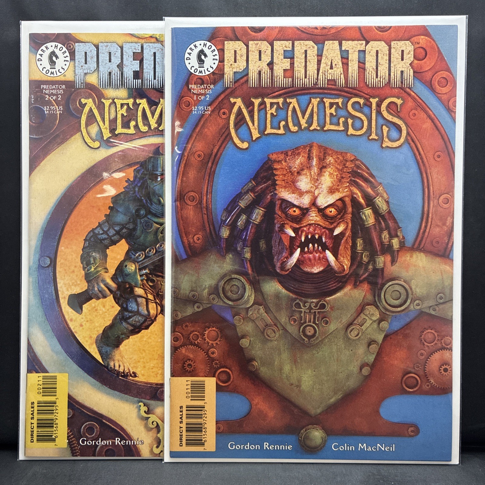 Predator Nemesis Dark Horse numero fumetto #1-2 (G39-35)