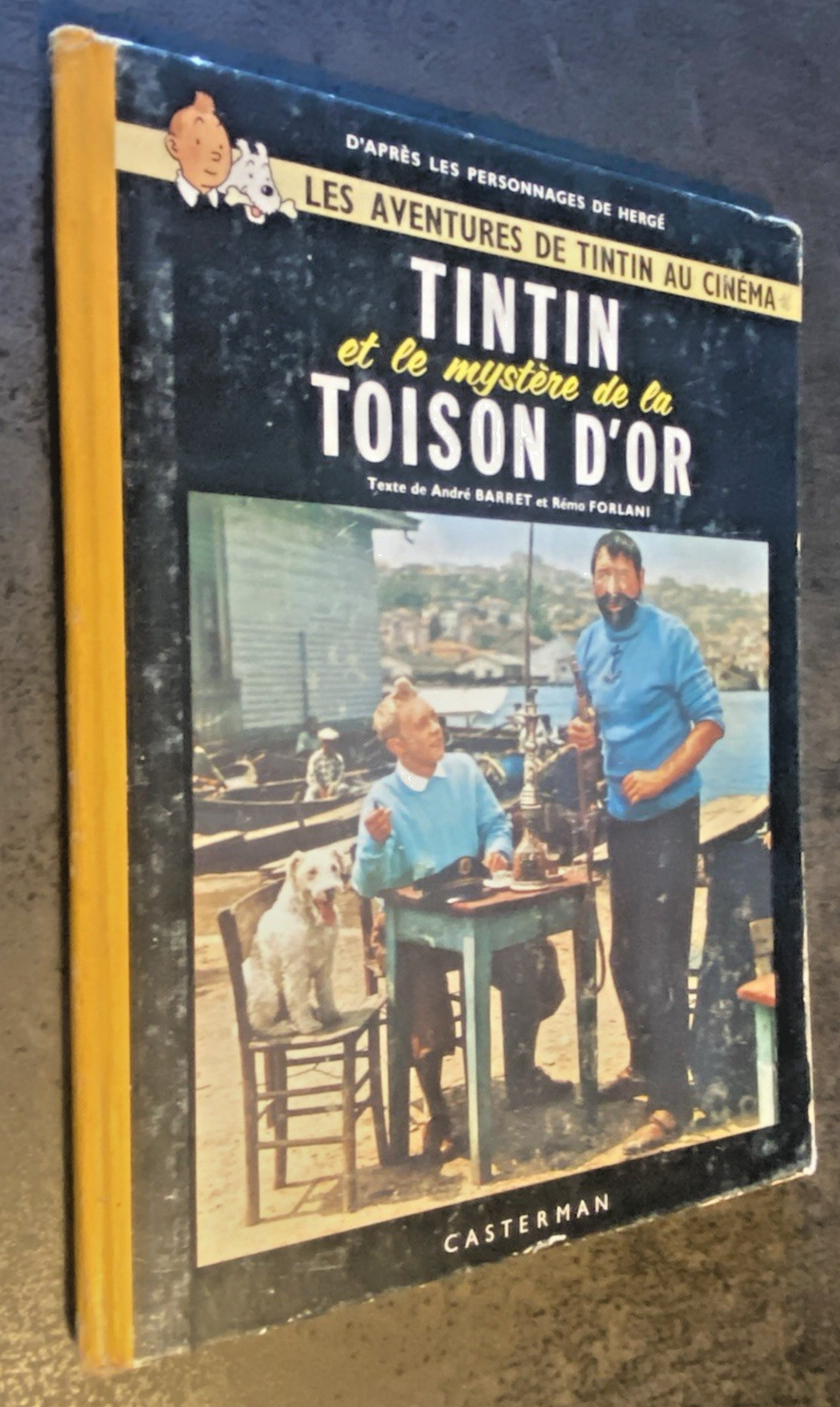 Tintin et le Mystère de la Toison d'Or N°1 B2 - 1962 - Cote BDM 60 € - Bel Etat.
