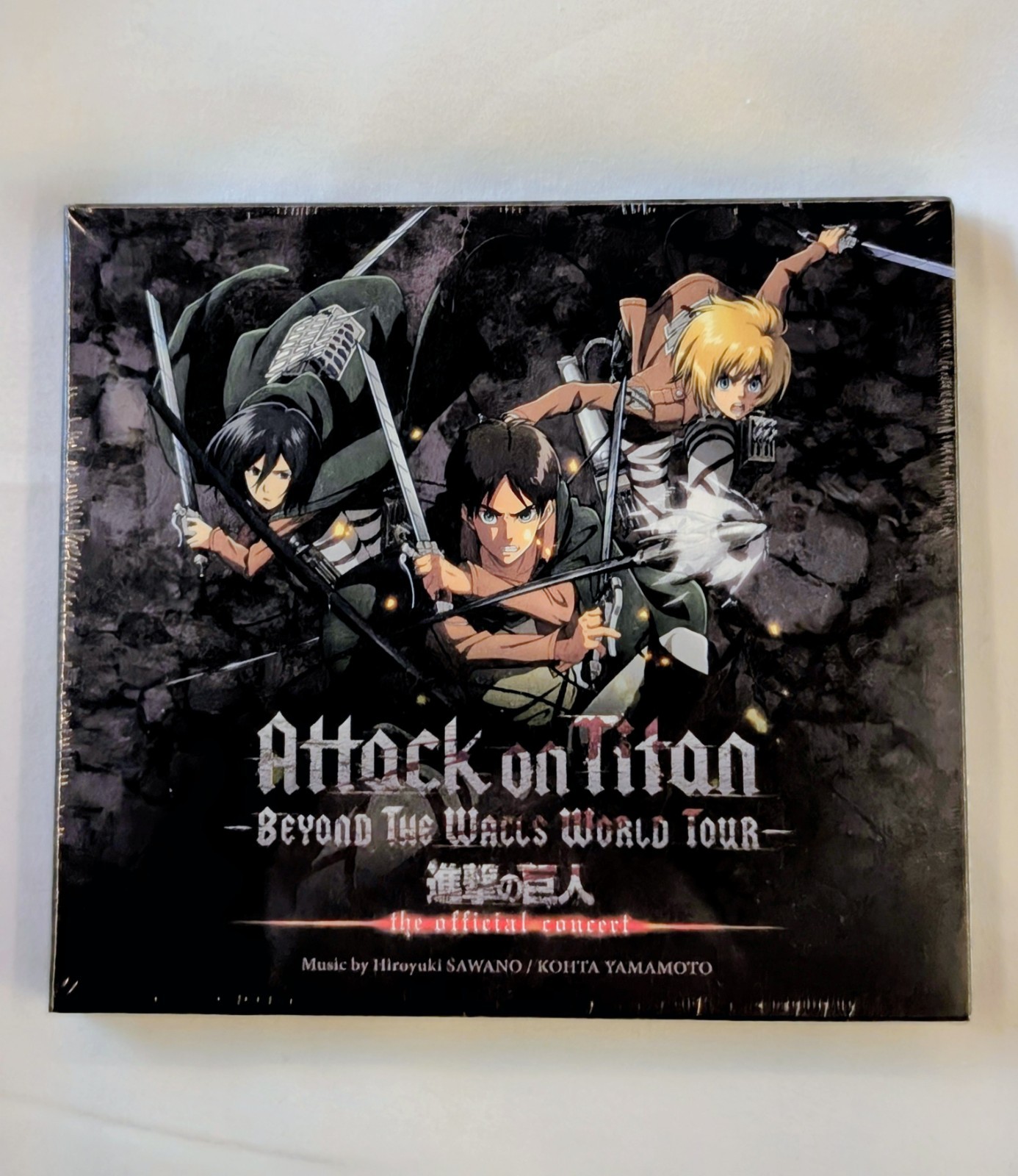 Attack on Titan Beyond the Walls World Tour CD Soundtrack Sawano/Yamamoto