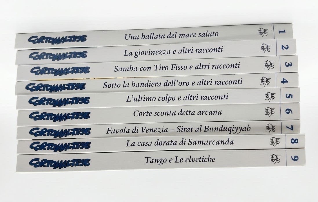 Editoriale L'Espresso Lotto 9 Fumetti Corto Maltese Hugo Pratt RCS