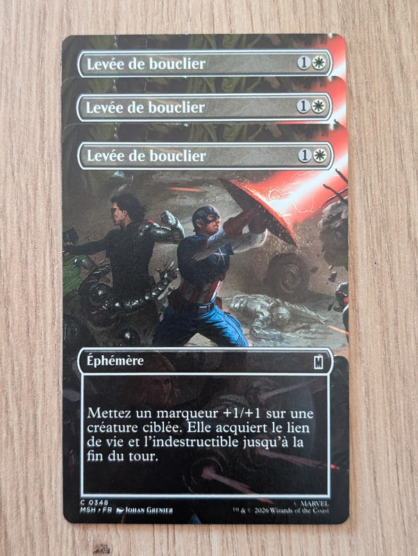 Levée de bouclier x3 (n° 348)