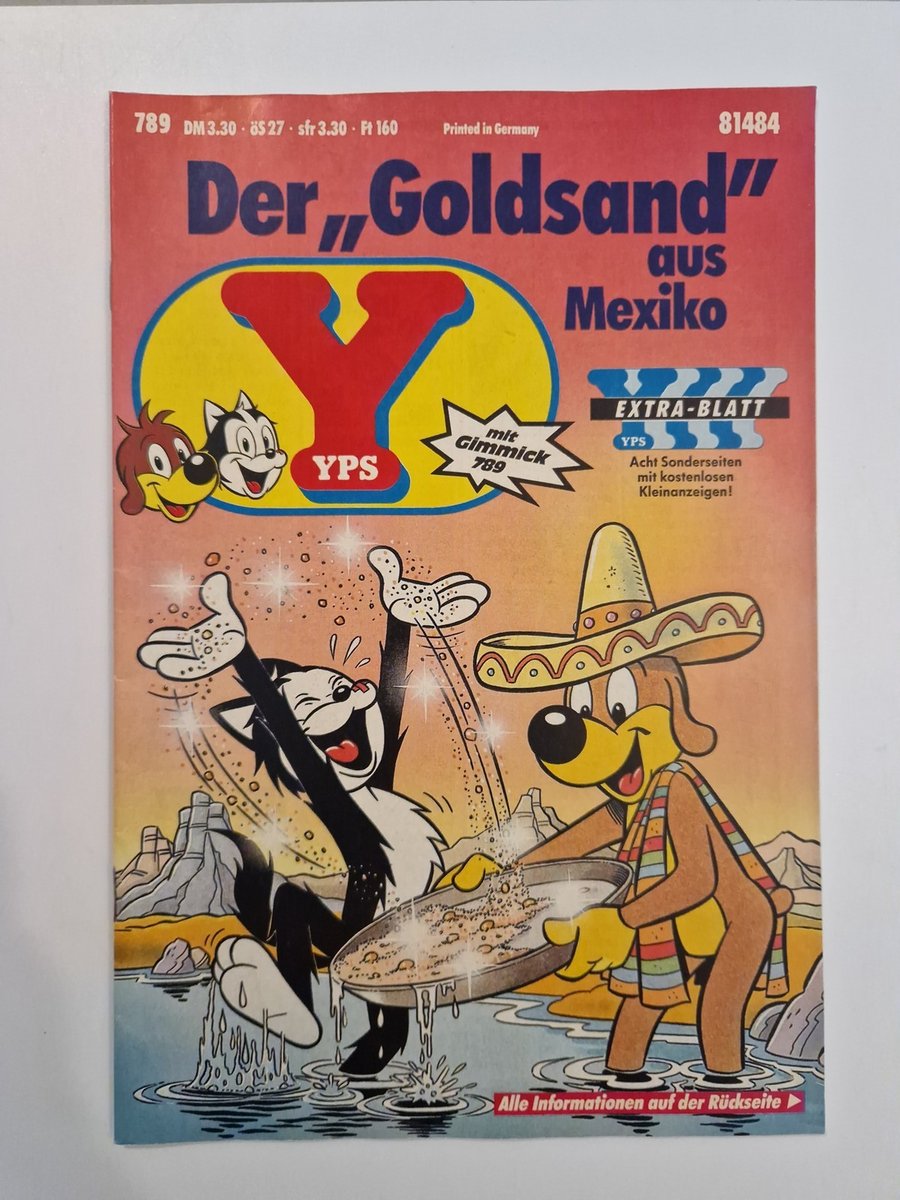 Quaderno YPS n.789 senza espediente, con Lucky Luke, Robin Ausdewald, Pif ed Ercole