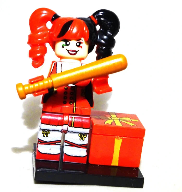 Minifigures Super Eroi  Harkey Qquin Christmas1      Compatibile lego D2