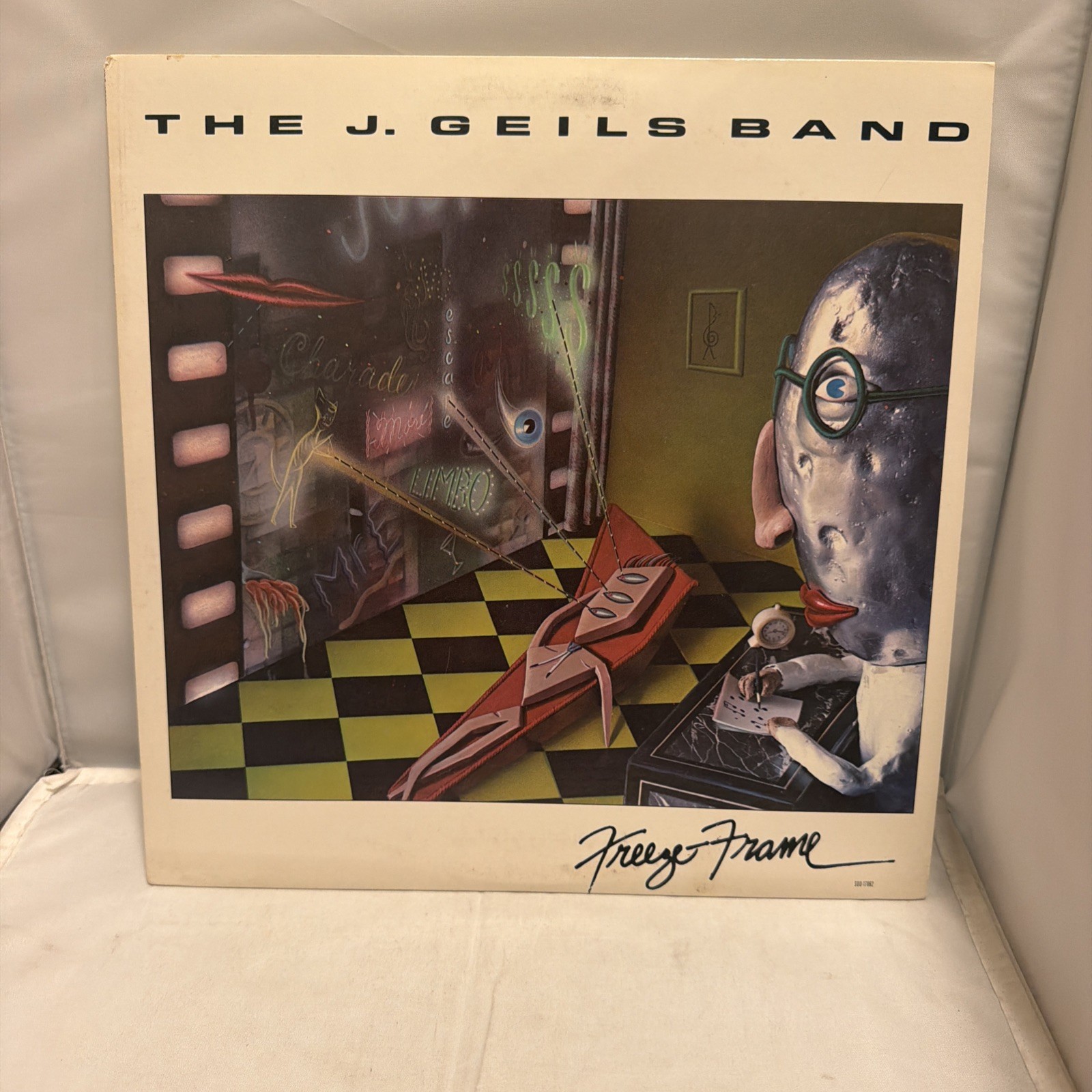 The J. Veils Band Freeze Frame Vinyl Record Lp