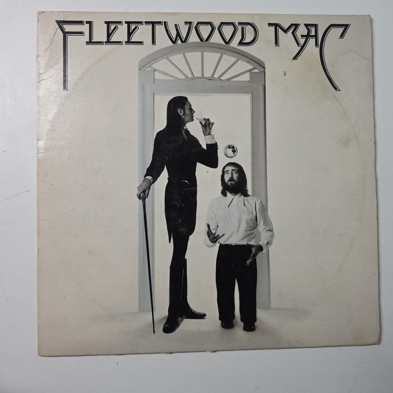 Fleetwood Mac 1975 Self-Titled Vintage Vinyl LP Record with Lyric Insert