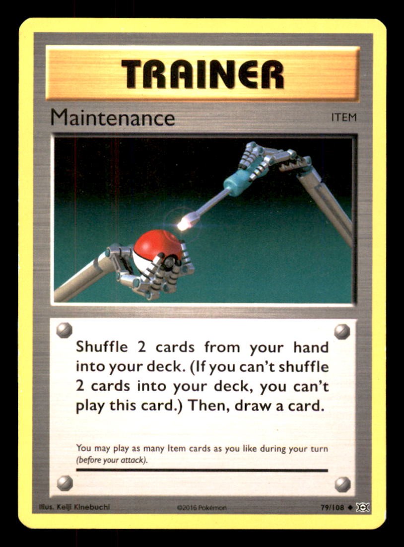 MANUTENZIONE 79/108 POKEMON EVOLUZIONI LP
