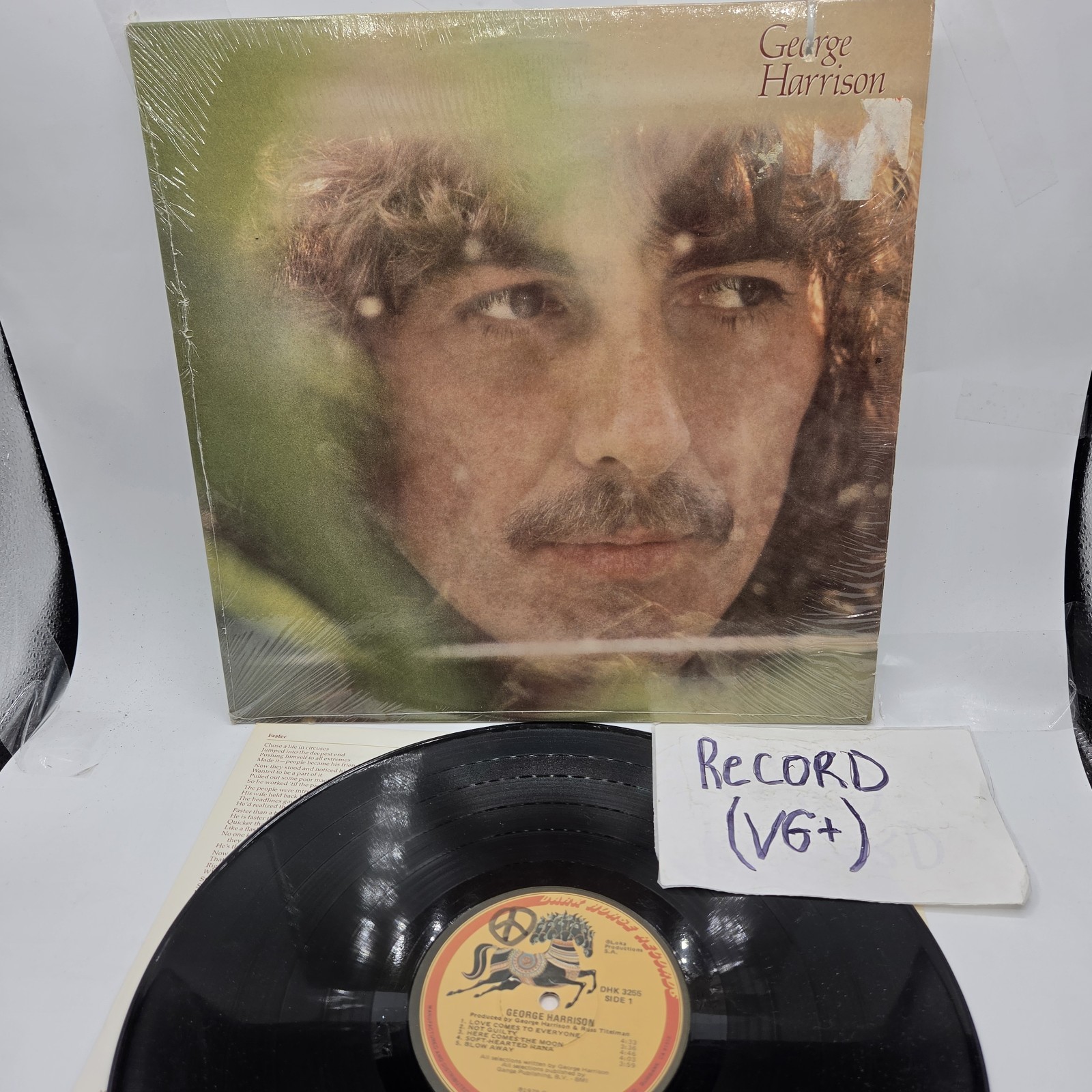 GEORGE HARRISON SELF-TITLED Vinyl Lp (1979) ROCK, POP / DARK HORSE VG+