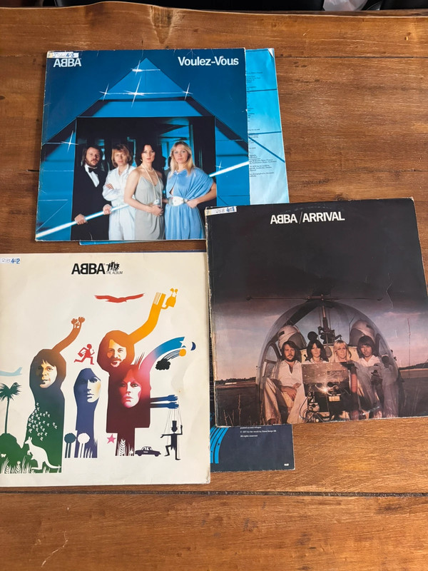 3 ABBA LP’s