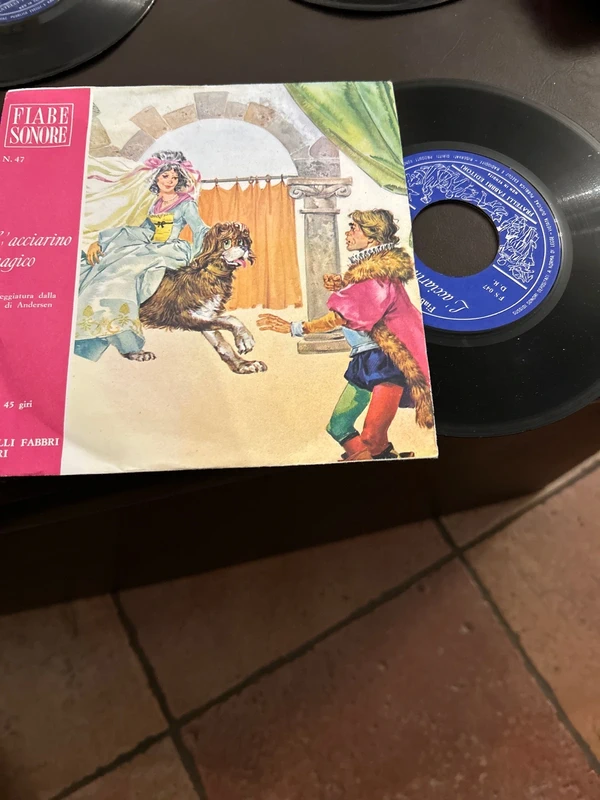 Fiabe sonore Fabbri l’acciarino magico vinile n47