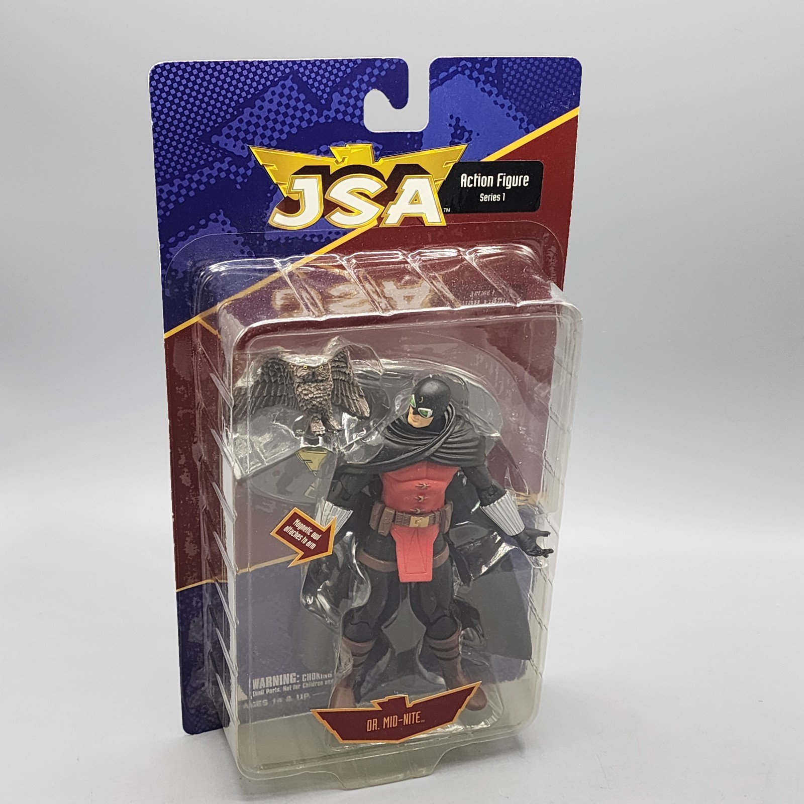 DC Direct JSA Action Figure Series 1 DR Mid-Nite Modellino 6 pollici nuovo 