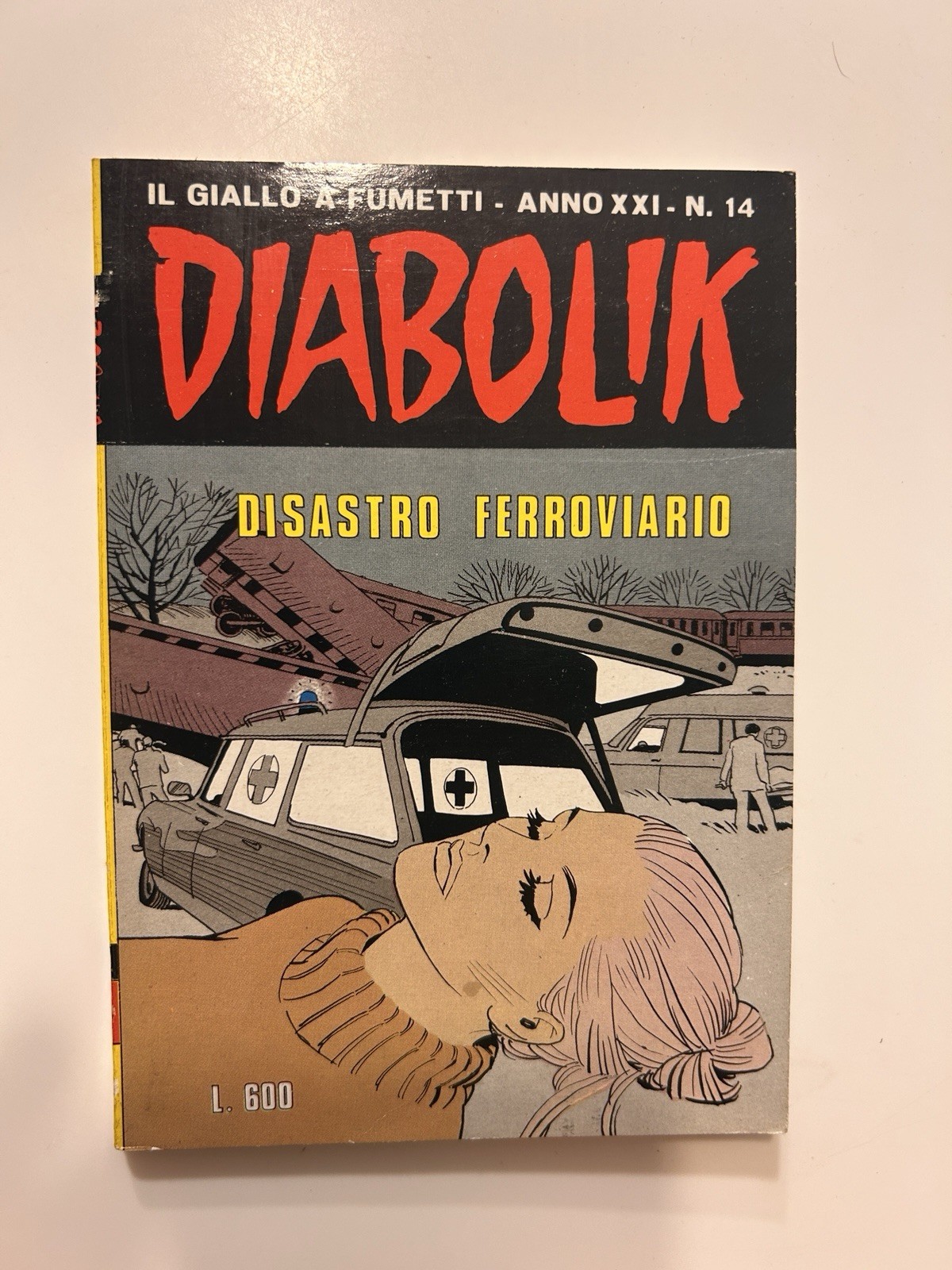 Diabolik N 14 Anno XXI Del 1982 Buono Ottimo Non Di Resa