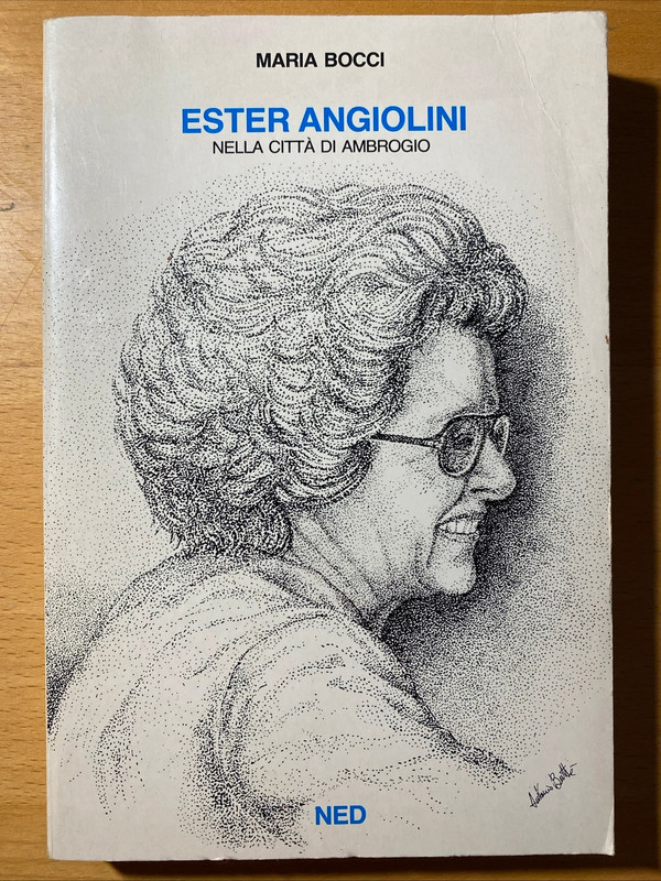 Ester Angiolini nella città di Ambrogio _  Maria Bocci