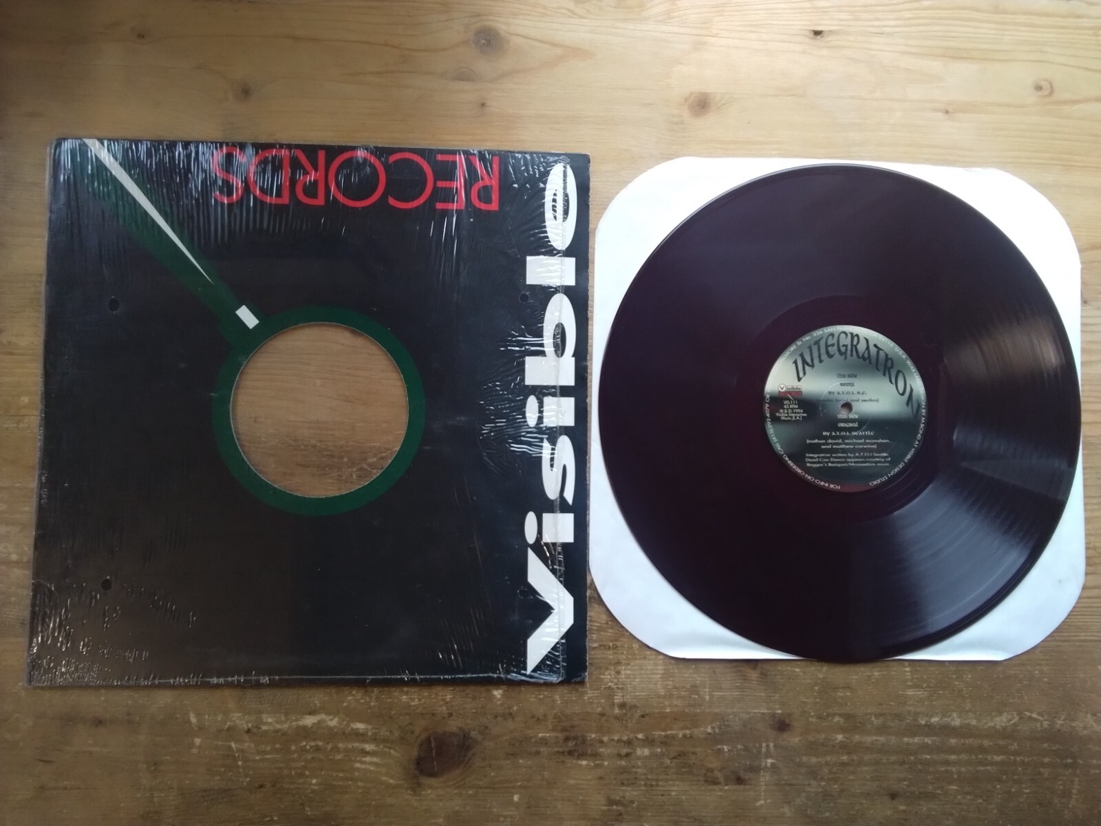 Ambient Temple of Imagination Integratron VG 12" Maxi Single Vinyl Record VIS111