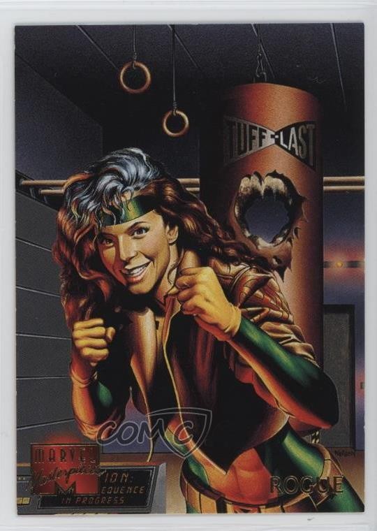 1995 Fleer Marvel Masterpieces Rogue #83 0w6