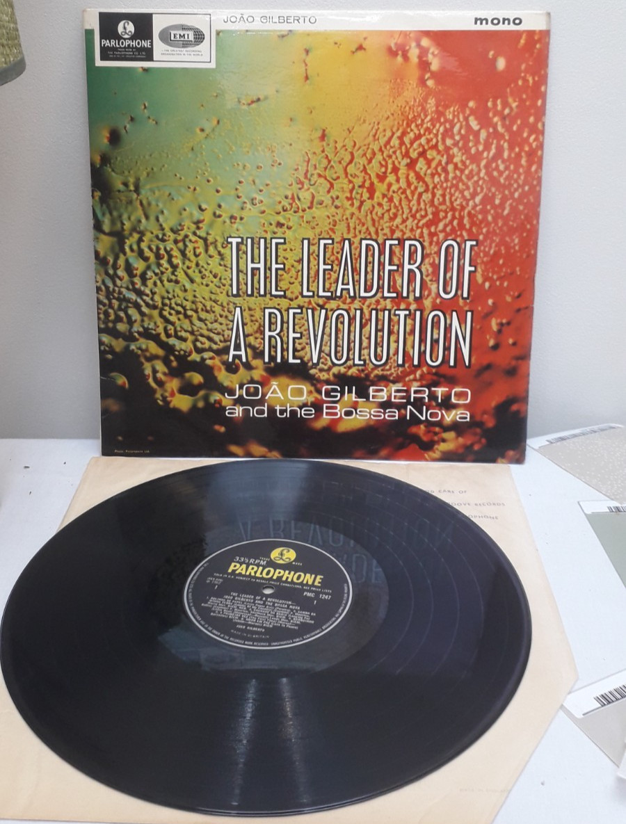 rare LP Joao Gilberto Leader of the revolution" EX 1962 UK parlophone mono samba