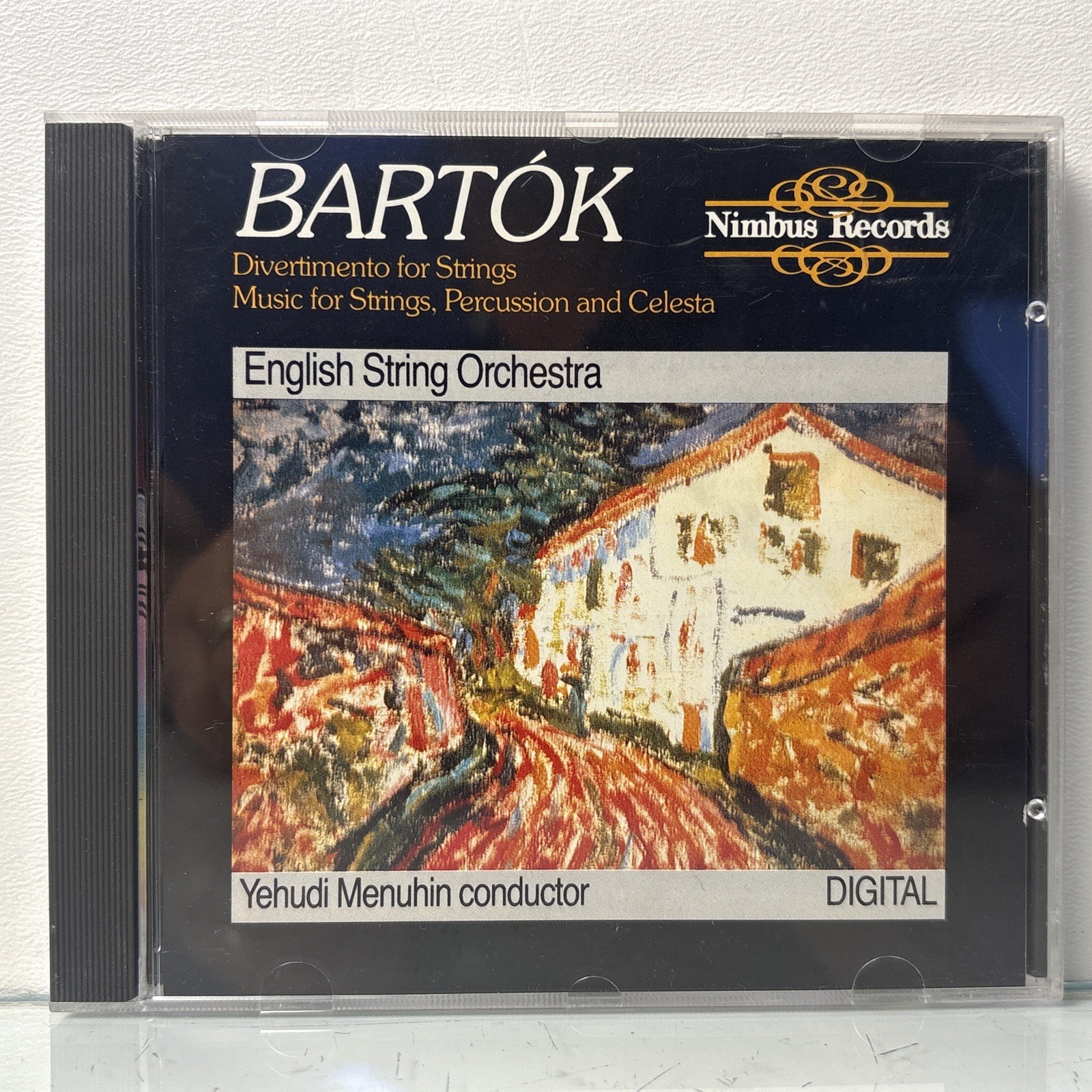 Nimbus Records Bartók Divertimento for Strings Menuhin English String Orchestra