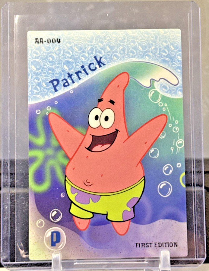 PATRICK STAR 2003 Upper Deck Aquatic Amigos 1° EDIZIONE #AA-004 TCG 🔥
