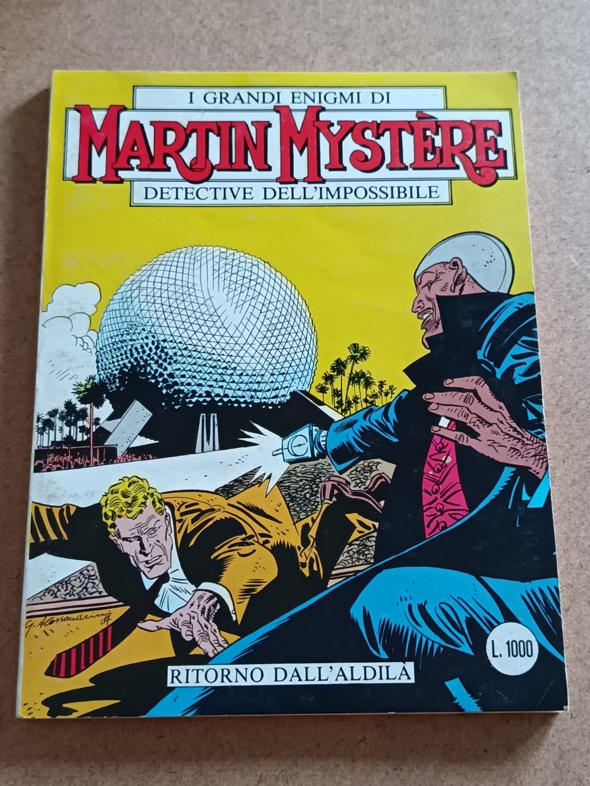MARTIN MYSTERE N°25 1984 RITORNO DALL' ALDILA' MOLTO BUONO
