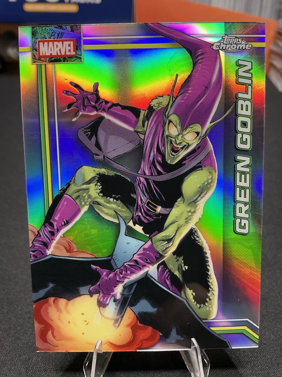 #045 Goblin Verde - 2026 Topps Chrome Marvel - Rifrattore