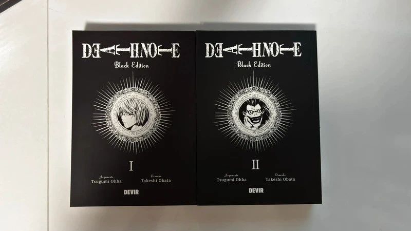 Volumes 1 e 2 Death Note Black Edition