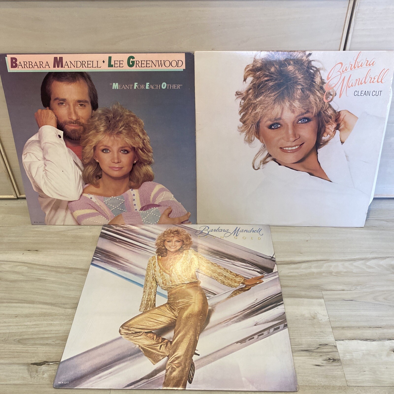 Barbara Mandrell 6 Vinyl Lot Meant For Each Other Spun Gold Clean Cut Country