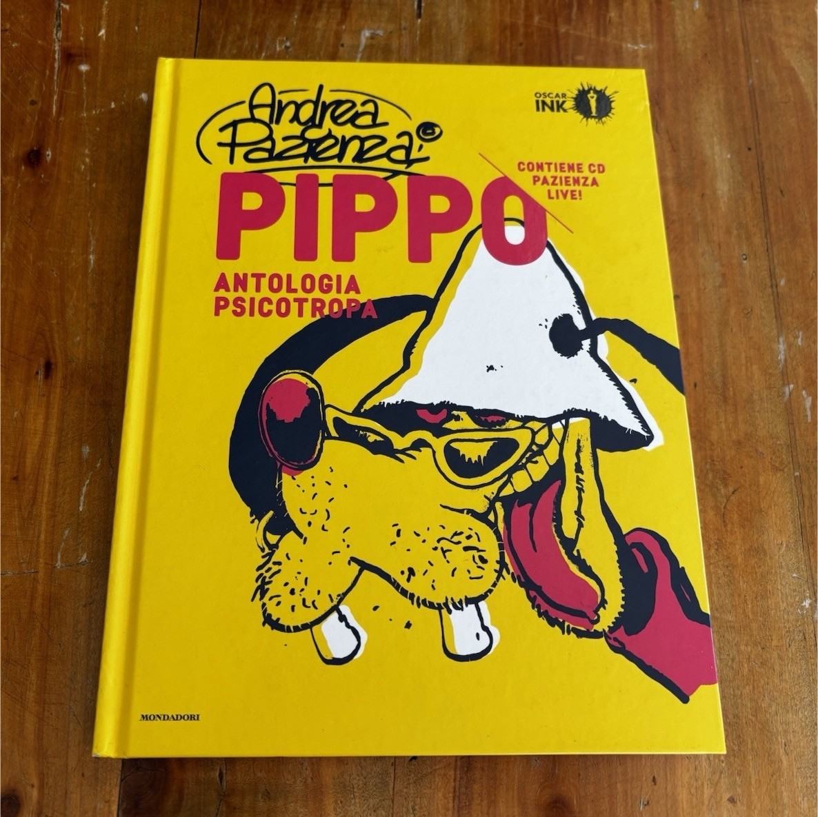 Andrea Pazienza Pippo: Antologia psicotropa con CD - RARO - fuori catalogo.