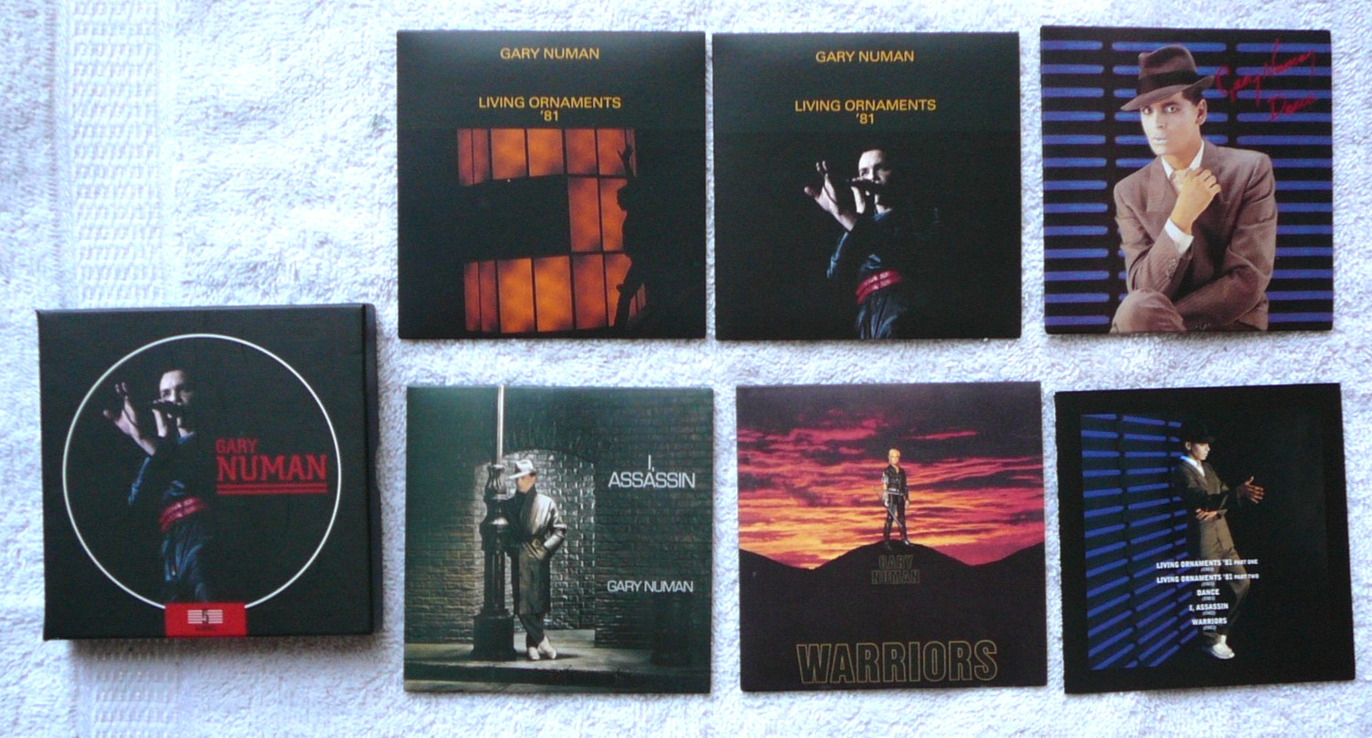 GARY NUMAN 4 CD BOX SET 2013 Played Once