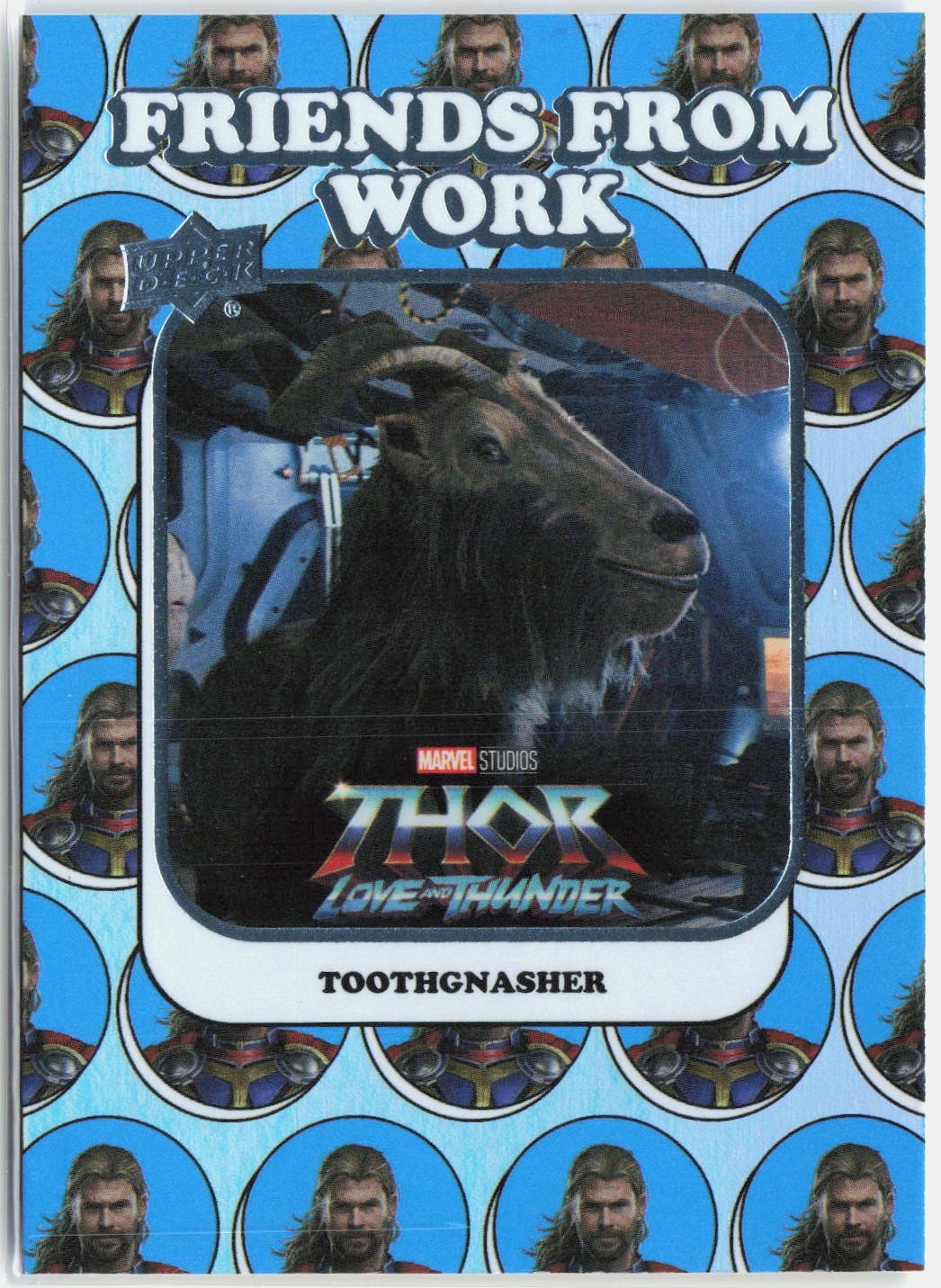 2023 UD Marvel Thor Amore e Tuono #FFW-13 Spazzolino Amici dal Lavoro