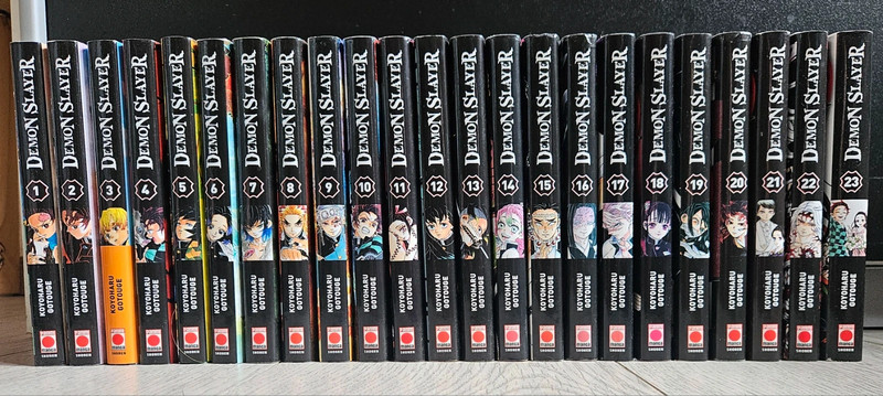 Collection démon slayer, tomes 1 à 23