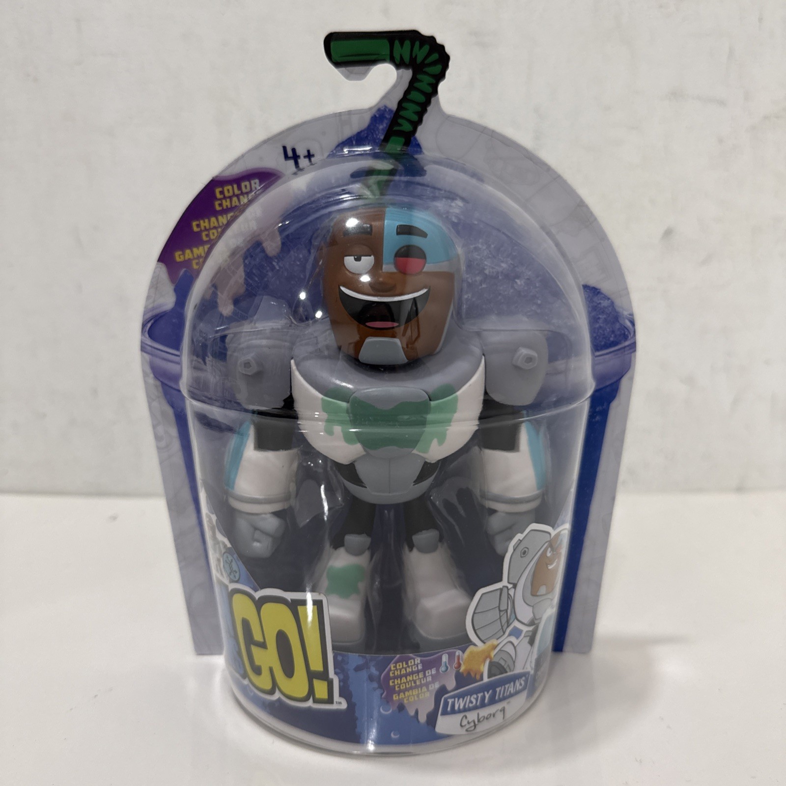 DC Comics Teen Titans Vai! Modellino Twisty Titans Cyborg 6 pollici