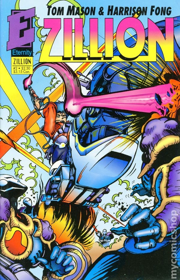 Zillion #2 FN 1993 Immagine Stock