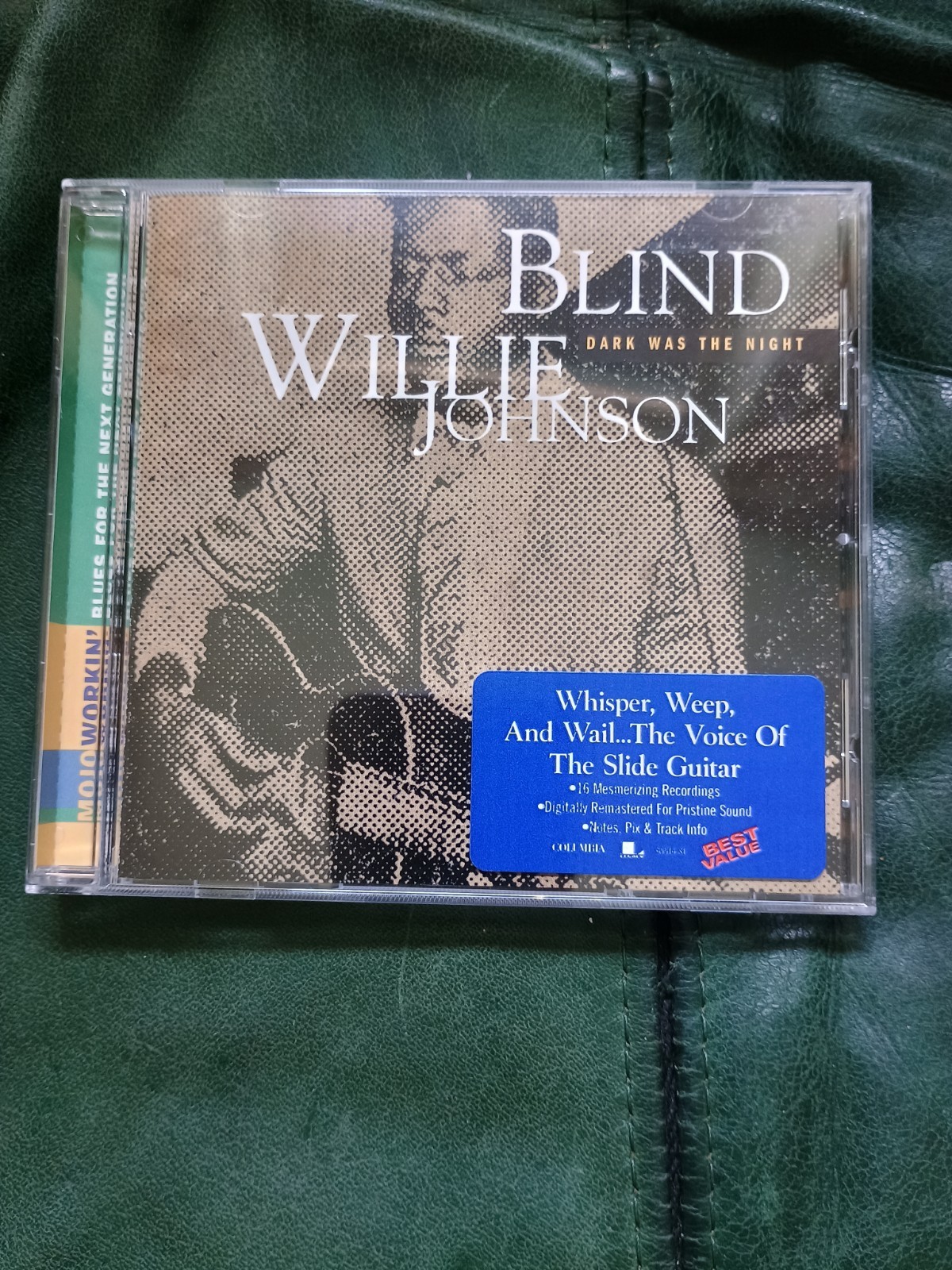 Johnson, Blind Willie : Dark Was the Night CD