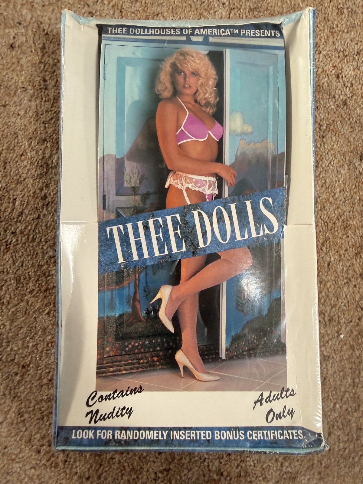1992 Thee Dolls Series I Trading Card Box 30ct Factory Sealed MJP
