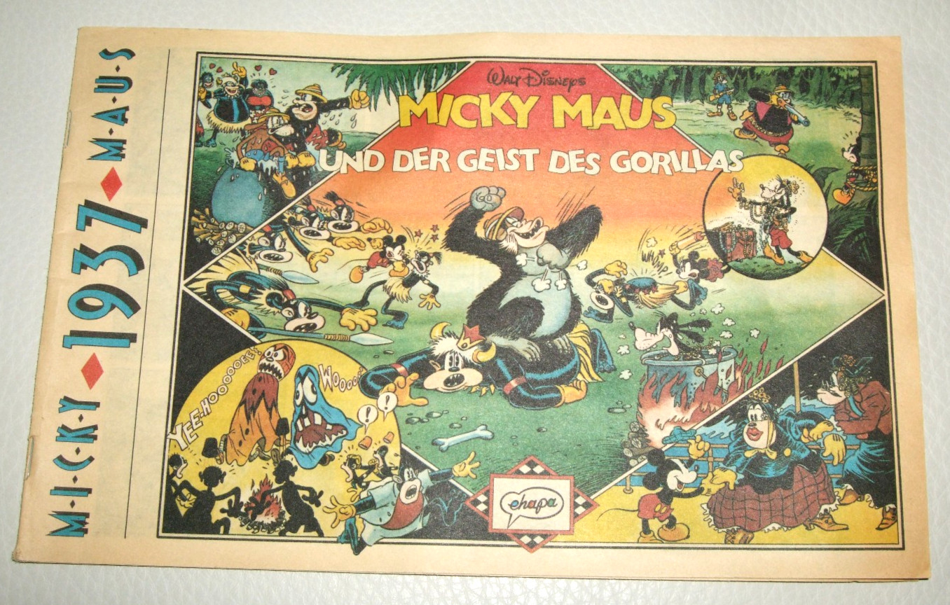 TOPOLINO e lo Spirito del Gorilla, Edizione 1937 - Ristampa