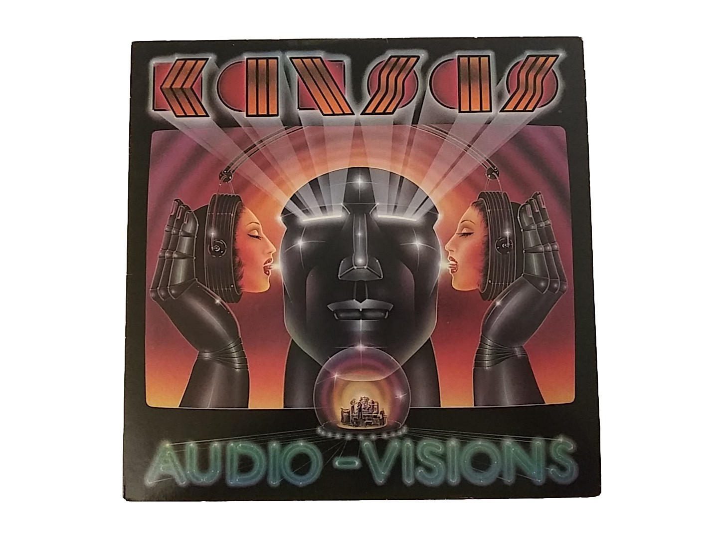 LP Kansas Audio Visions Album RECORD 1980 Kirshner FZ 36588 PRISTINE VINYL