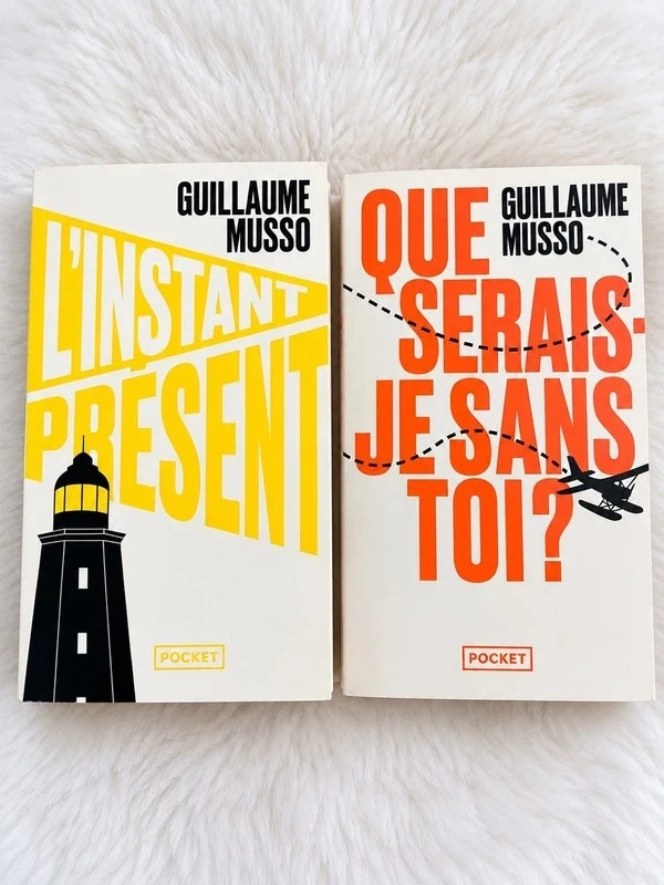 Lot de 2 livres Guillaume Musso – Romans Pocket