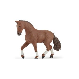 PAPO Papo Figure  Alezan Hanovrian Horse (4" High And 5.5" Long)  Horses, Foals
