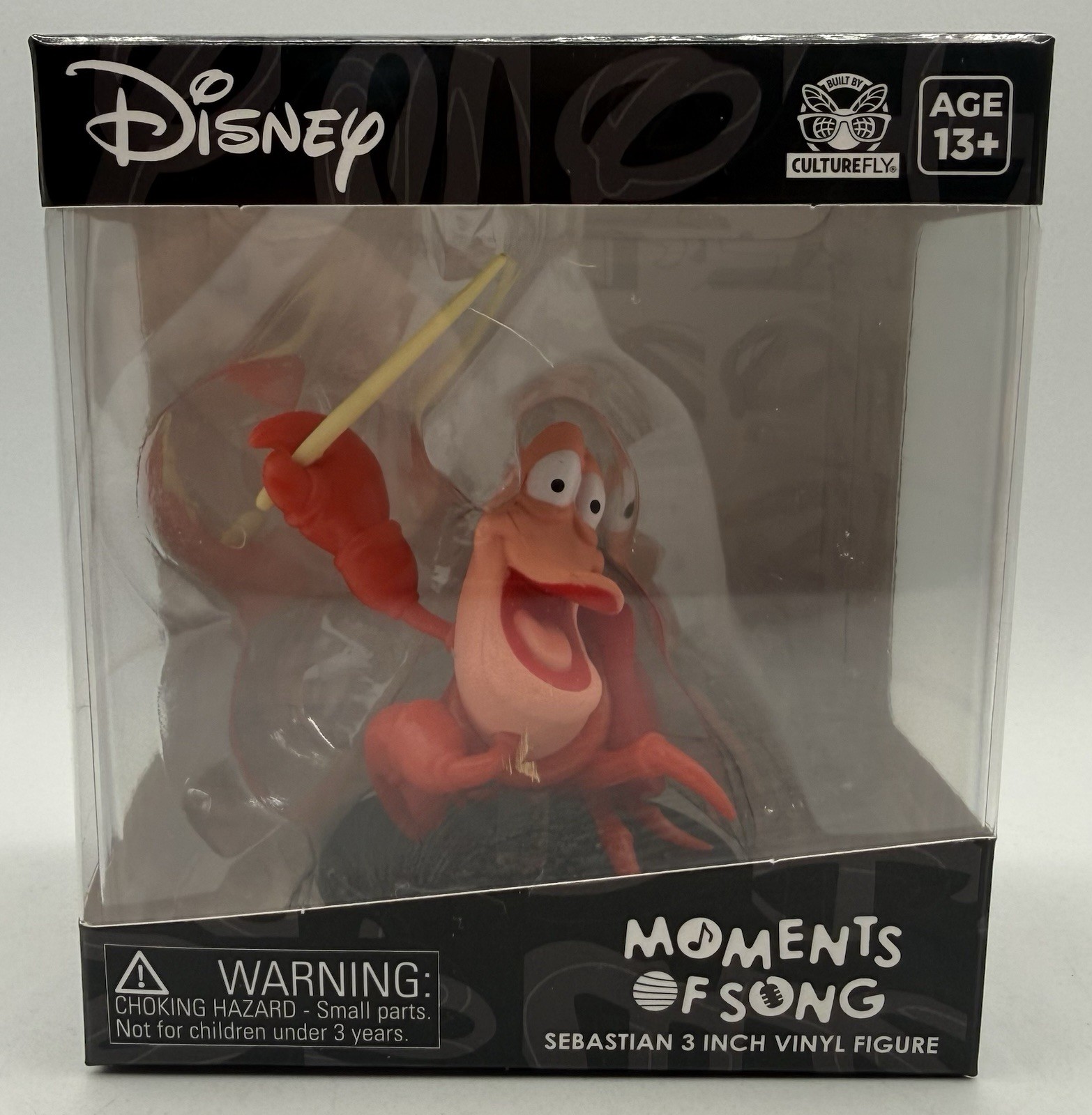 Disney Moments of Song Sebastian La Sirenetta Figura in Vinile Culturefly 3"
