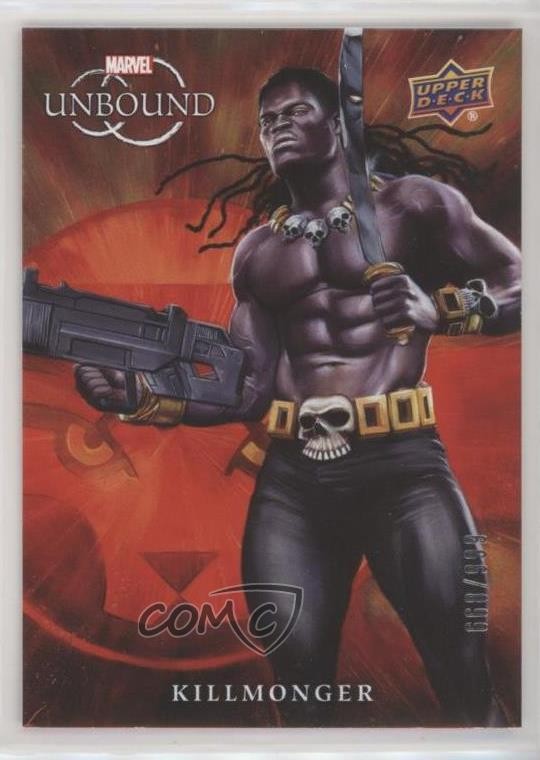 2022 Upper Deck Marvel Unbound 668/999 Erik Killmonger Killmonger #69 gz3
