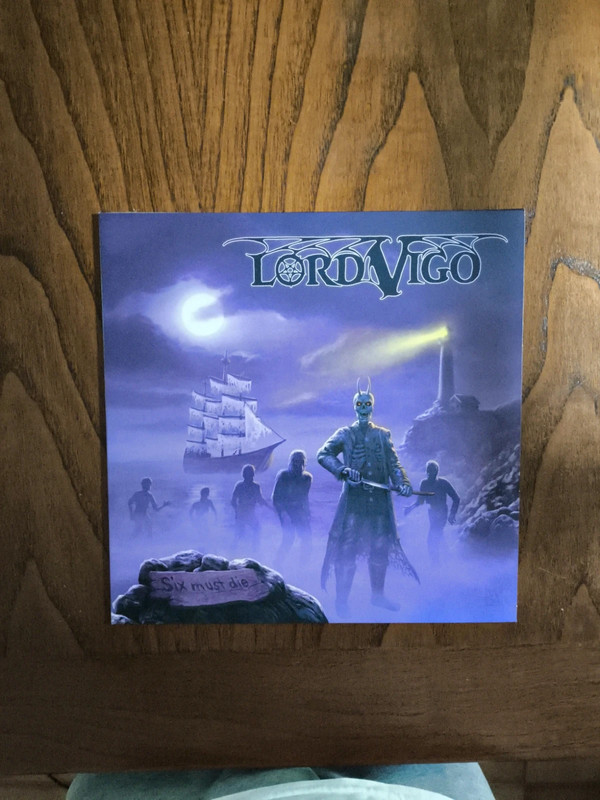 Lord Vigo Six must Die LP Paradise Lost candlemass