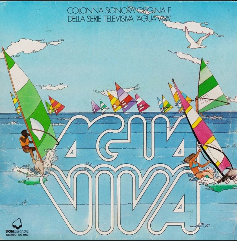 Agua Viva - Colonna Sonora Originale Serie Tv - Prima Stampa - 1983 - Vinile