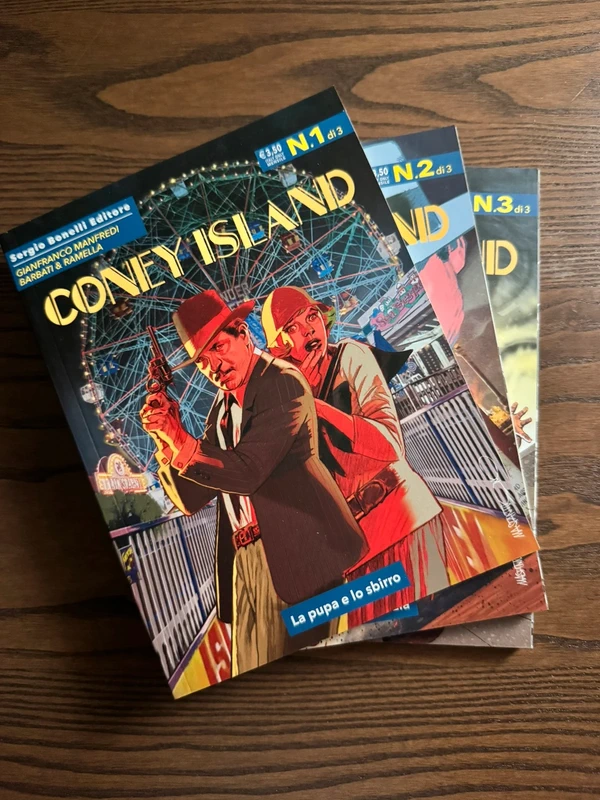 Coney Island 1-3 Serie Completa (Bonelli 2015) Gianfranco Manfredi