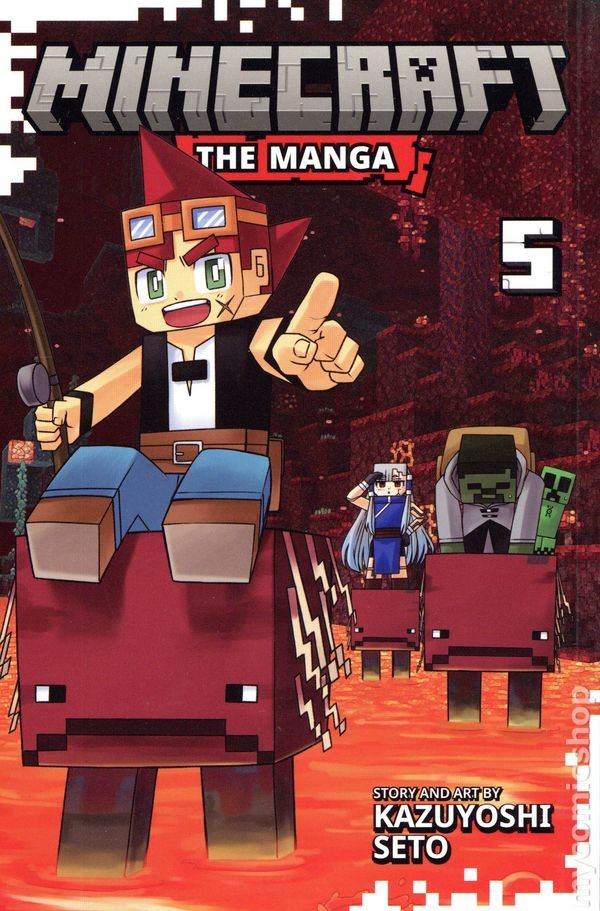 Minecraft Il Manga GN #5-1ST NM 2026 Immagine Stock